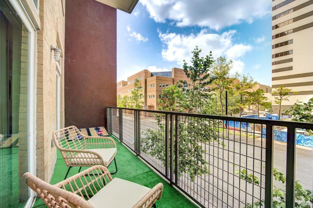 Ferienwohnung Trendy Downtown 1Bd/Freeparking/Wi-Fi/Pool Houston Exterior foto