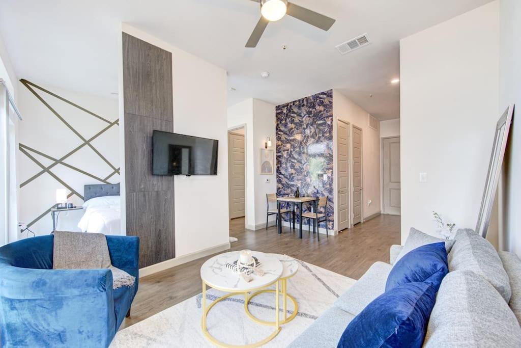 Ferienwohnung Trendy Downtown 1Bd/Freeparking/Wi-Fi/Pool Houston Exterior foto